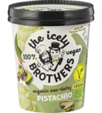 Pistachio Eiscreme, vegan, 460 ml Becher, Tiefkühlware, The Icely Brothers