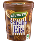 Schoko Eis, 500 ml Becher, Tiefkühlware, dennree