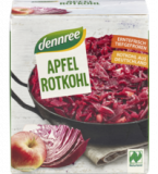Apfelrotkohl, vegan, 400 gr Schachtel, Tiefkühlware, dennree
