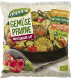 Gemüsepfanne mediterrane Art, vegan, 500 gr Beutel, Tiefkühlware, dennree