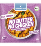 No Butter No Chicken - Veganes Tofu-Gemüse-Curry mit Kokosmilch, 500 gr Beutel, Tiefkühlware, followfood