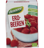 Erdbeeren, vegan, 300 gr Schachtel, Tiefkühlware, dennree