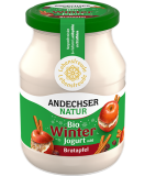 Winter Jogurt Bratapfel, 3,8% Fett, 500 gr Glas, Andechser Natur
