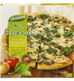Al Forno Pizza Spinat, 350 gr Schachtel, Tiefkühlware, dennree