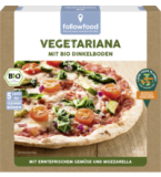 Dinkel-Pizza Vegetariana, 367 gr Schachtel, Tiefkühlware, followfood