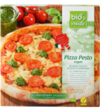 Pizza Pesto, vegan, 345 gr Schachtel, Tiefkühlware, bio inside