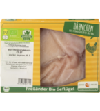 Hähnchenbrustfilet, ohne Haut, 350 gr Packung (2 Stück), Tiefkühlware, Freiländer Bio Geflügel