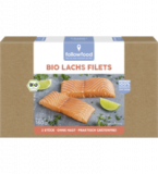 Bio-Lachs Filets, ohne Haut, 160 gr Schachtel (2 Stück), Tiefkühlware, followfish
