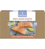 Bio Lachs Filets, ohne Haut, 160 gr Schachtel (2 Stück), Tiefkühlware, followfood