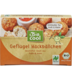 Geflügel Hackbällchen, 200 gr Schachtel (8 Stück), Tiefkühlware, BioCool