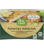 Panierte Hähnchen Schnitte Wiener Art, 200 gr Schachtel (2 Stück), Tiefkühlware, BioCool