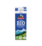 Frische fettarme Alpenmilch, länger haltbar, 1,5% Fett, 1 ltr Tetra Pack, Berchtesgadener Land