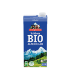 Haltbare Alpenmilch Vollmilch, 3,5% Fett, 1 ltr Tetra Pack, Berchtesgadener Land