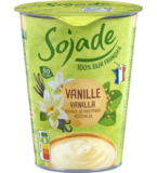 Joghurtalternative Soja Vanille, vegan, 2,1% Fett, 400 gr Becher, Sojade