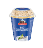 Frucht & Knusper Joghurt Vanille mit Müsli, 3,9% Fett, 150 gr Becher, Berchtesgadener Land