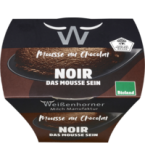 Mousse au Chocolat Noir, 80 gr Becher, Weißenhorner Milch Manufaktur