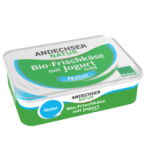 Bio-Frischkäse mit Jogurt Natur, 65% Fett i. Tr., 175 gr Becher, Andechser Natur