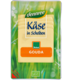 Gouda in Scheiben, laktosefrei, mind. 48% Fett i. Tr., 150 gr Packung, dennree