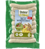 Delikatess Bratwürstchen "Superwurst" , 180 g Packung, Ökoland