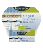Ziegen-Frischkäse extra mild, mind. 50% Fett i. Tr., 100 gr Becher, bio-verde