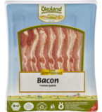 Premium-Bacon, 80 gr Packung fein geräuchert, geschnitten, Ökoland