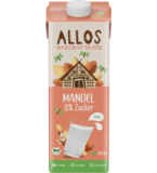 Mandeldrink, ungesüßt, vegan, 1 ltr Tetra Pack, Allos