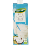Reis-Kokos Drink, vegan, 1 ltr Tetra Pack, dennree