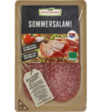 Sommersalami, geschnitten, 80 gr Packung, Königshofer