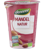 Joghurtalternative Mandel Natur, vegan, 400 gr Becher, dennree