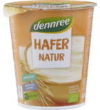 Joghurtalternative Hafer Natur, vegan, 400 gr Becher, dennree