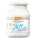 Skyr Natur, 0,2% Fett, 500 gr Glas, Schrozberger Milchbauern