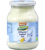 Fettarmer Joghurt mild, 1,8% Fett, 500 gr Glas, dennree