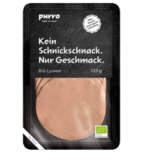 Bio-Lyoner, geschnitten, 125 gr Packung, purro