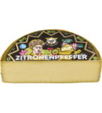 Zitronenpfeffer-Käse, deutscher Schnittkäse, laktosefrei, mind. 50% Fett i. Tr., (28,90/kg)