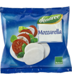 Mozzarella, mind. 45% Fett i. Tr., 200 gr Beutel (Abtropfgewicht: 125 gr), dennree