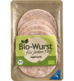 Jagdwurst, geschnitten, 80 gr Packung, Die Bio-Wurst