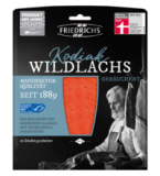 Kodiak-Wildlachs, geräuchert, 100 gr Packung, Friedrichs