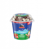 Alpenzwerg Erdbeere & Knusper Joghurt, 3,9% Fett, 137 gr Becher, Berchtesgadener Land