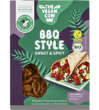 Vegane Fleischalternative BBQ Style Sweet & Spicy, 180 gr Packung, THE VEGAN COW