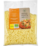 Käsealternative gerieben (auf Kokosfettbasis), vegan, 200 gr Packung, Veggi Filata