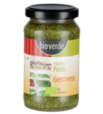 Frisches Pesto Genovese, 165 gr Glas, bio-verde