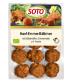 Hanf-Emmer-Bällchen, 180 gr Packung, Soto