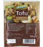 Tofu geräuchert mit Röstzwiebeln, vegan, 200 gr Stück, dennree