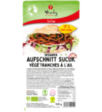 Veganer Aufschnitt Sucuk, 100 gr Packung, Wheaty