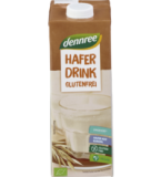 Haferdrink, glutenfrei, vegan, 1 ltr Tetra Pack, dennree