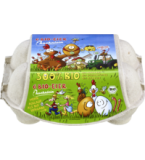 Bruderhahn-Eier, GKL M/L, 6 Stück Packung, haehnlein