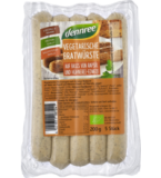 Vegetarische Bratwürste, 200 gr Packung (5 Stück), dennree
