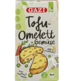 Tofu-Omelett Gemüse, vegan, 180 gr Packung, GAZI BIO