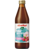 RAW Wasserkefir Himbeere-Rosenblüte, vegan, 0,33 ltr Flasche, Voelkel