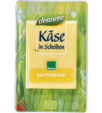 Butterkäse in Scheiben, laktosefrei, 48% Fett i. Tr., 125 gr Packung, dennree